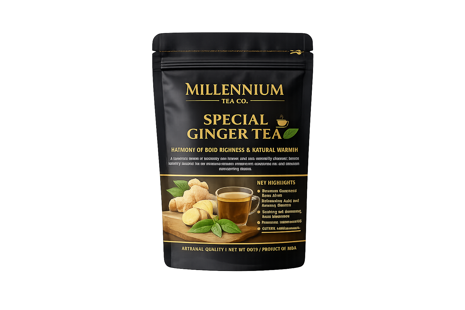 Ginger Tea Powder Blend